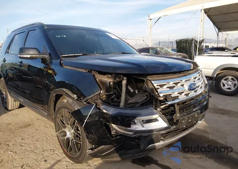 2018 Ford Explorer Xlt from USA, damaged, VIN 1FM5K7D83JGC28149